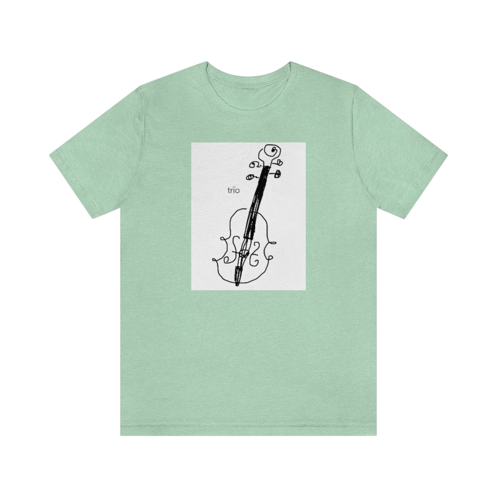 Violin Unisex Short Sleeve Tee
