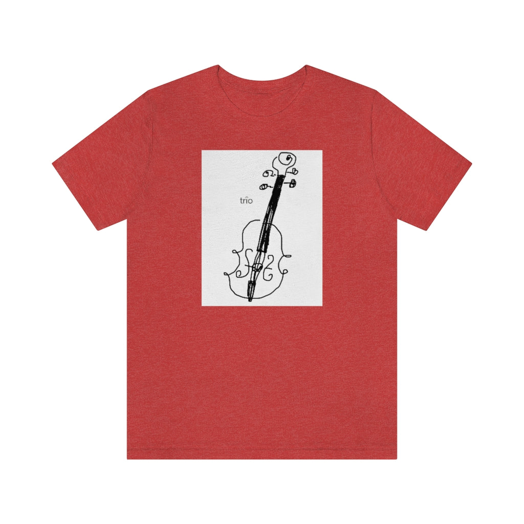 Violin Unisex Short Sleeve Tee