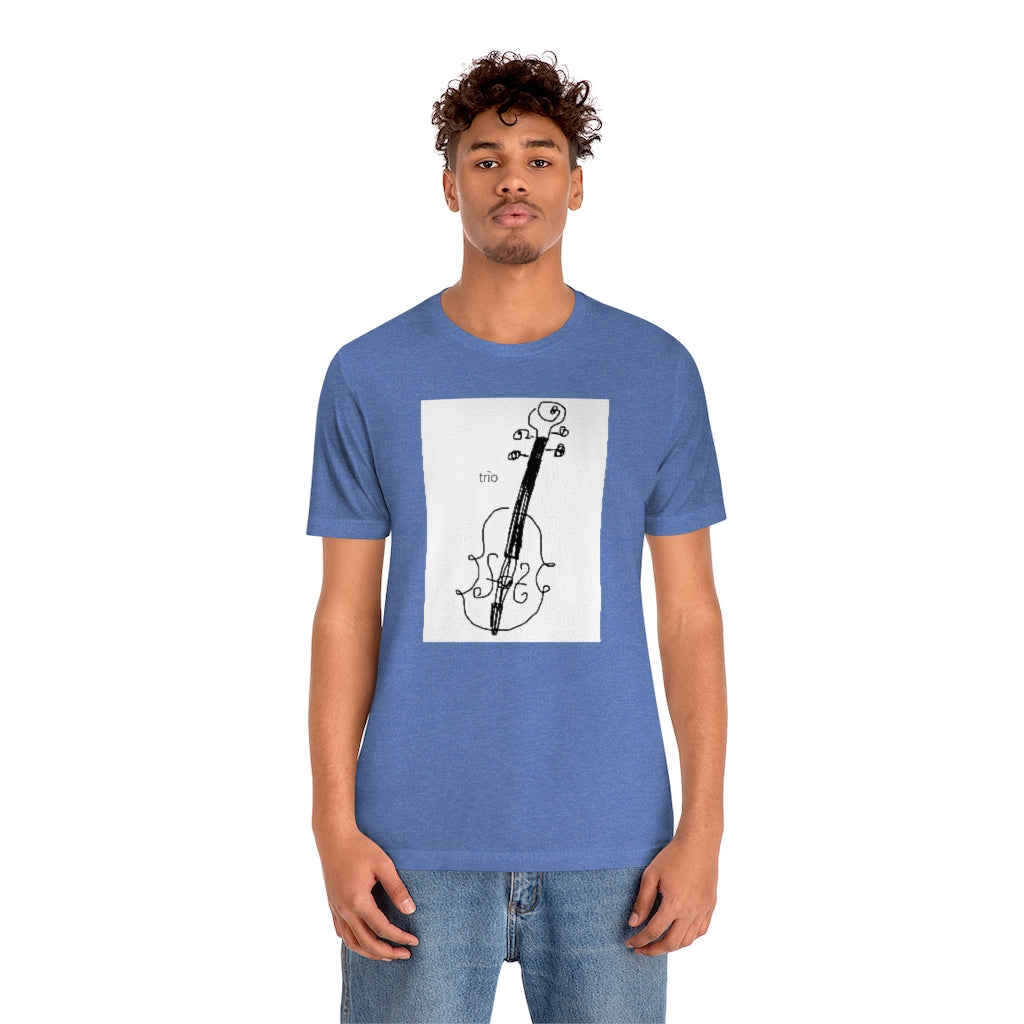 Violin Unisex Short Sleeve Tee