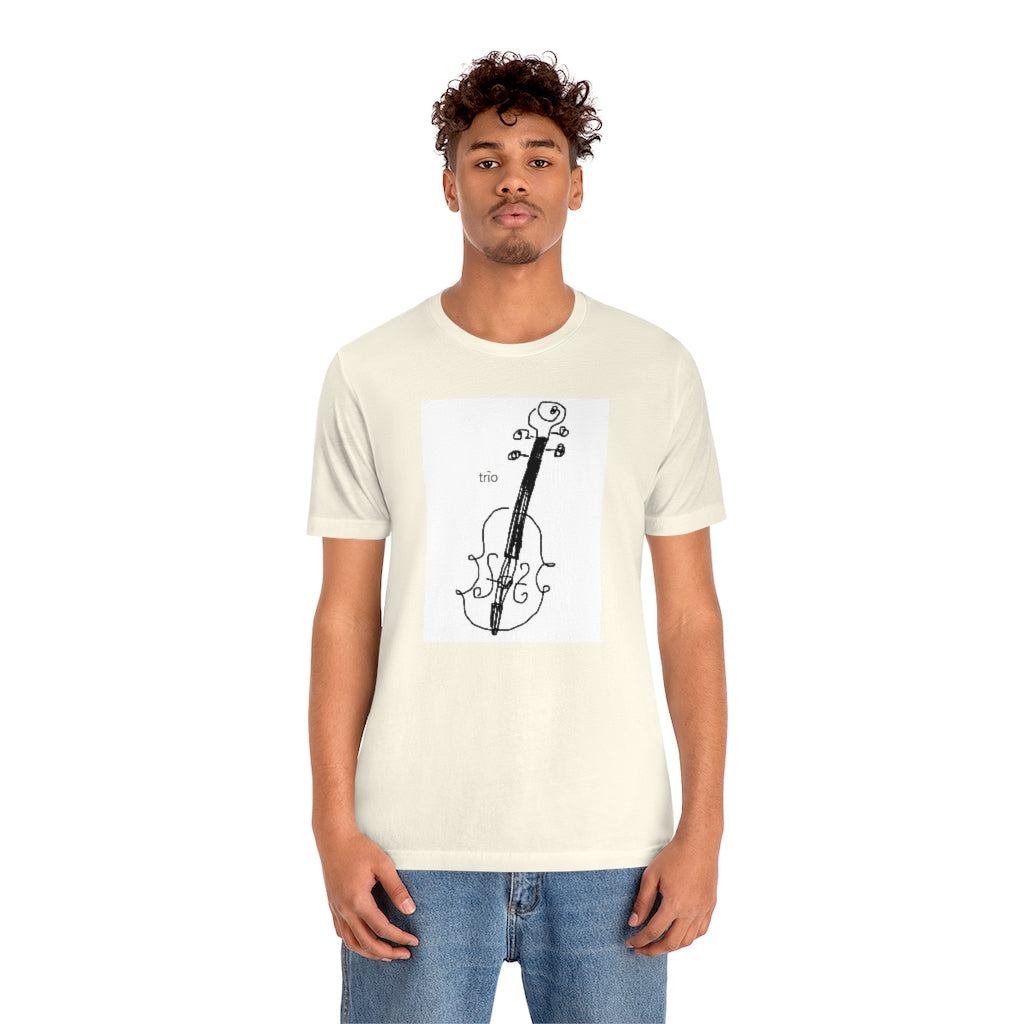 Violin Unisex Short Sleeve Tee