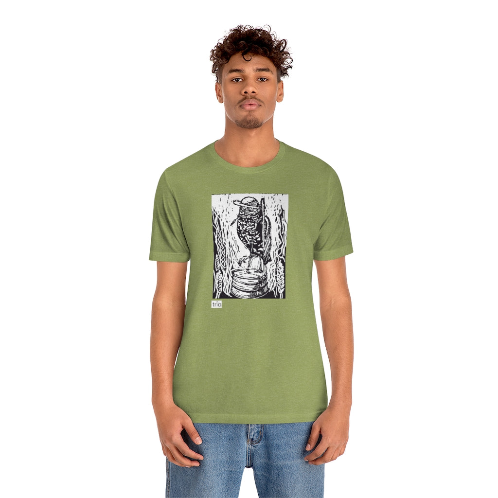 Owl & Washtub Bass Unisex Jersey Short Sleeve Tee