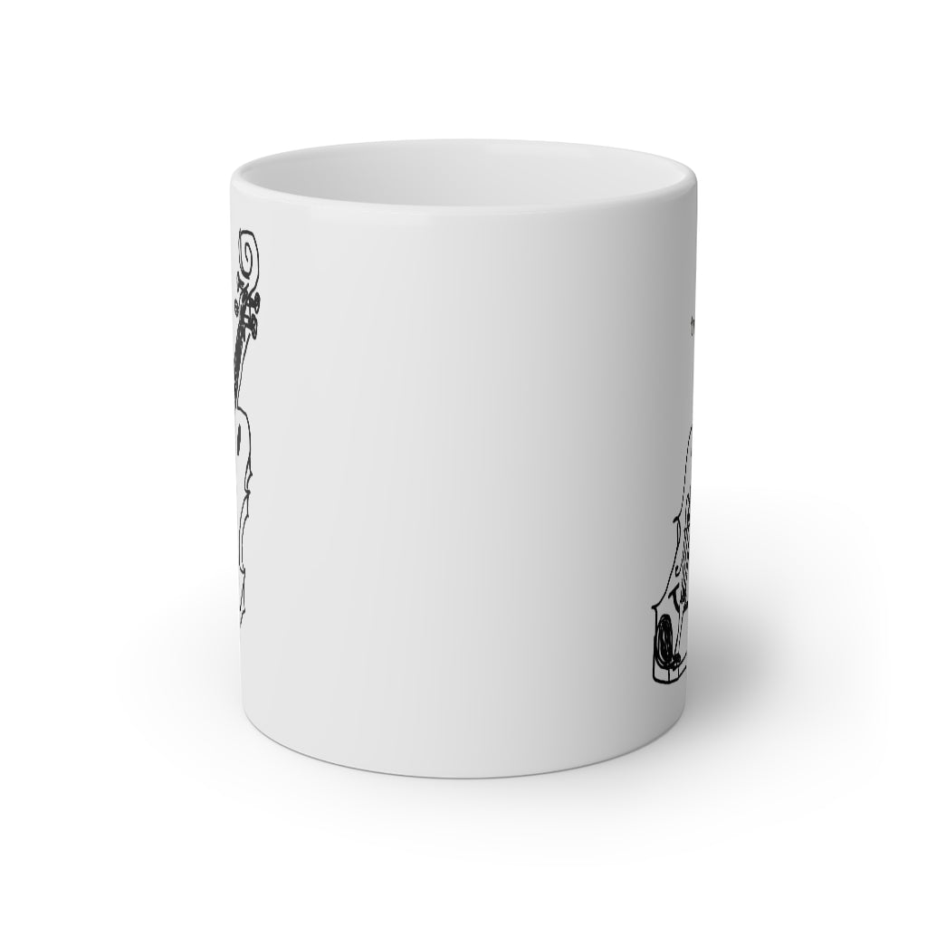 Happy Violin Mug, 11oz