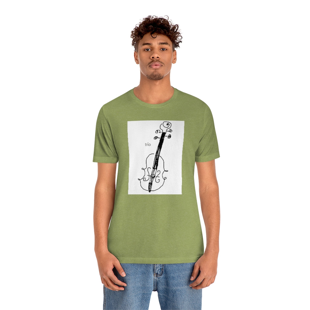 Violin Unisex Short Sleeve Tee
