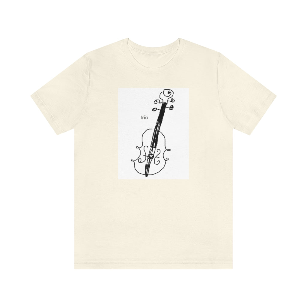 Violin Unisex Short Sleeve Tee