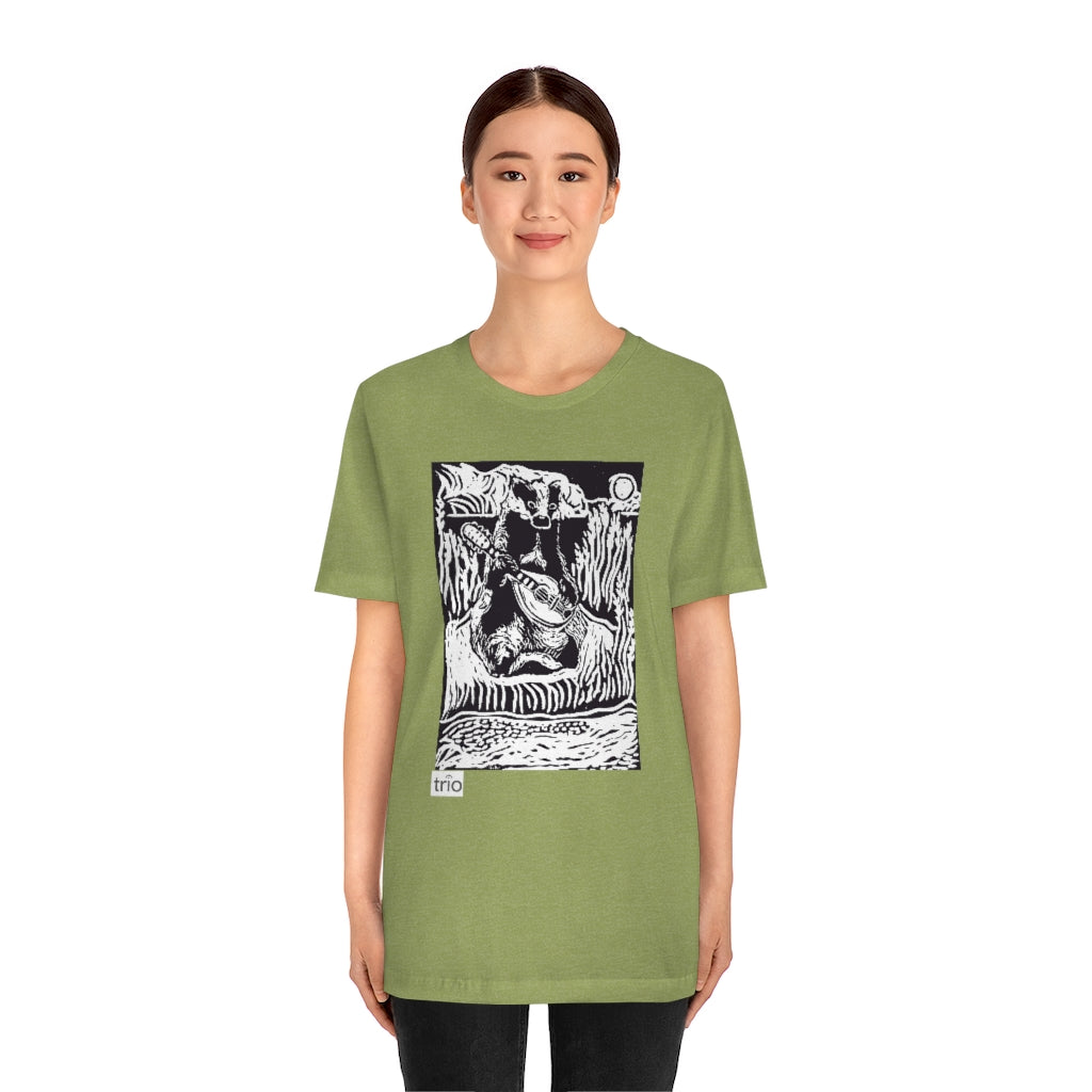 Badger & Mandolin Unisex Jersey Short Sleeve Tee