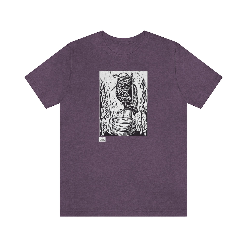 Owl & Washtub Bass Unisex Jersey Short Sleeve Tee