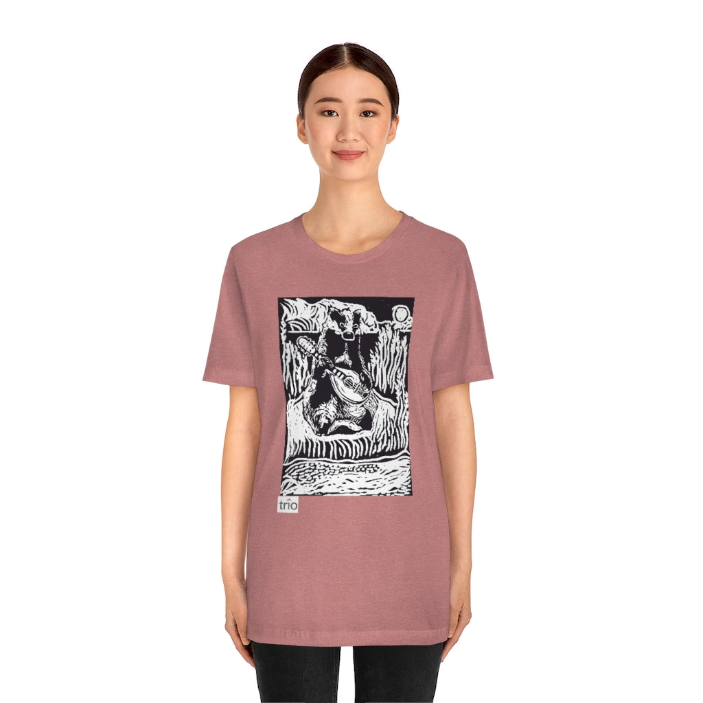 Badger & Mandolin Unisex Jersey Short Sleeve Tee