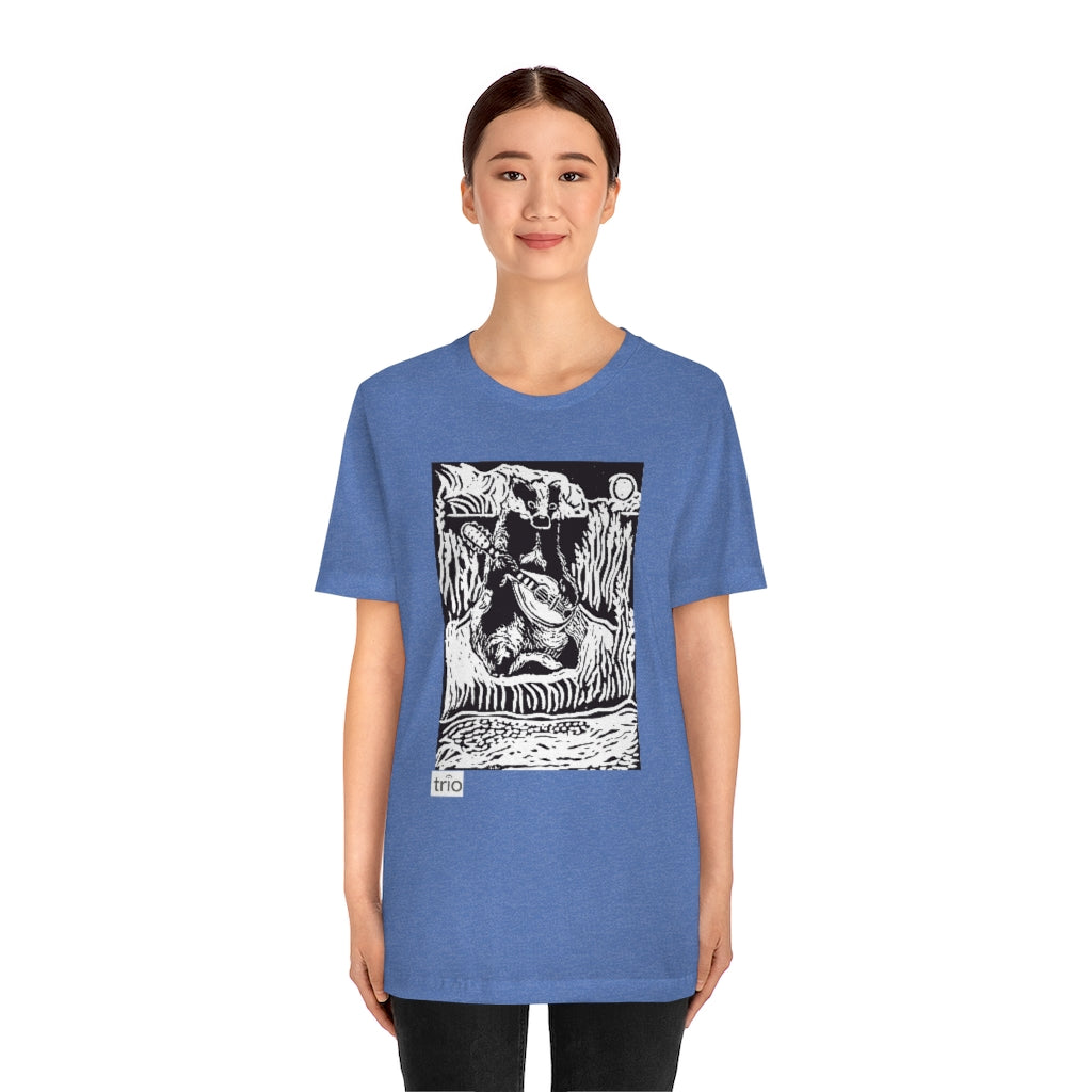 Badger & Mandolin Unisex Jersey Short Sleeve Tee