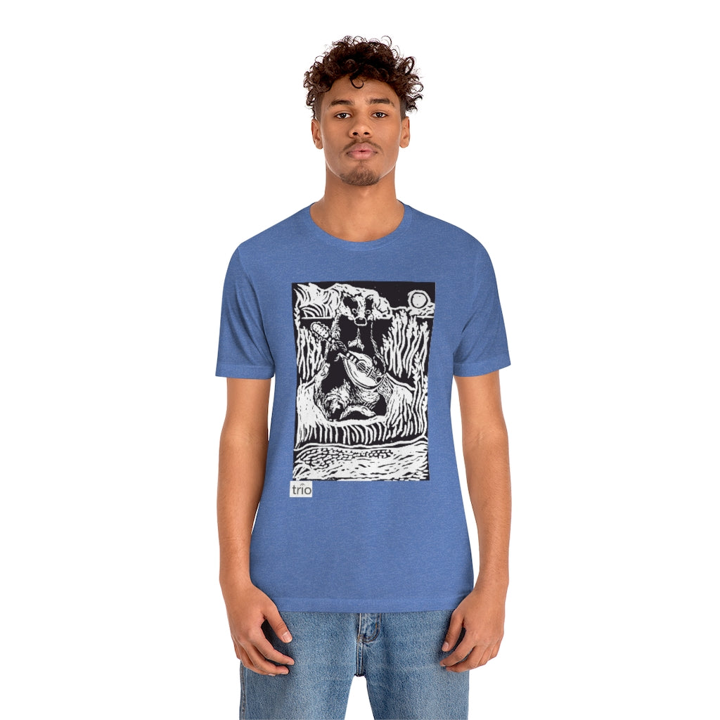 Badger & Mandolin Unisex Jersey Short Sleeve Tee