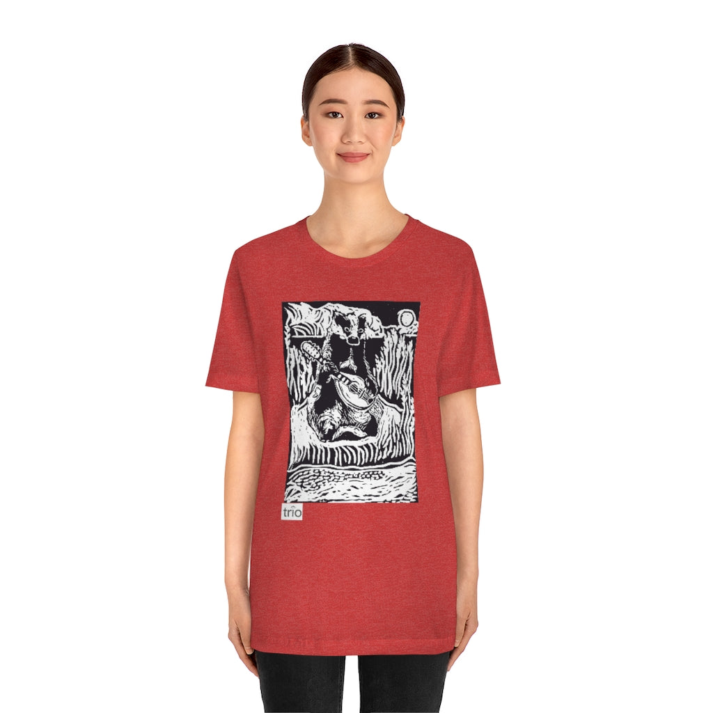 Badger & Mandolin Unisex Jersey Short Sleeve Tee