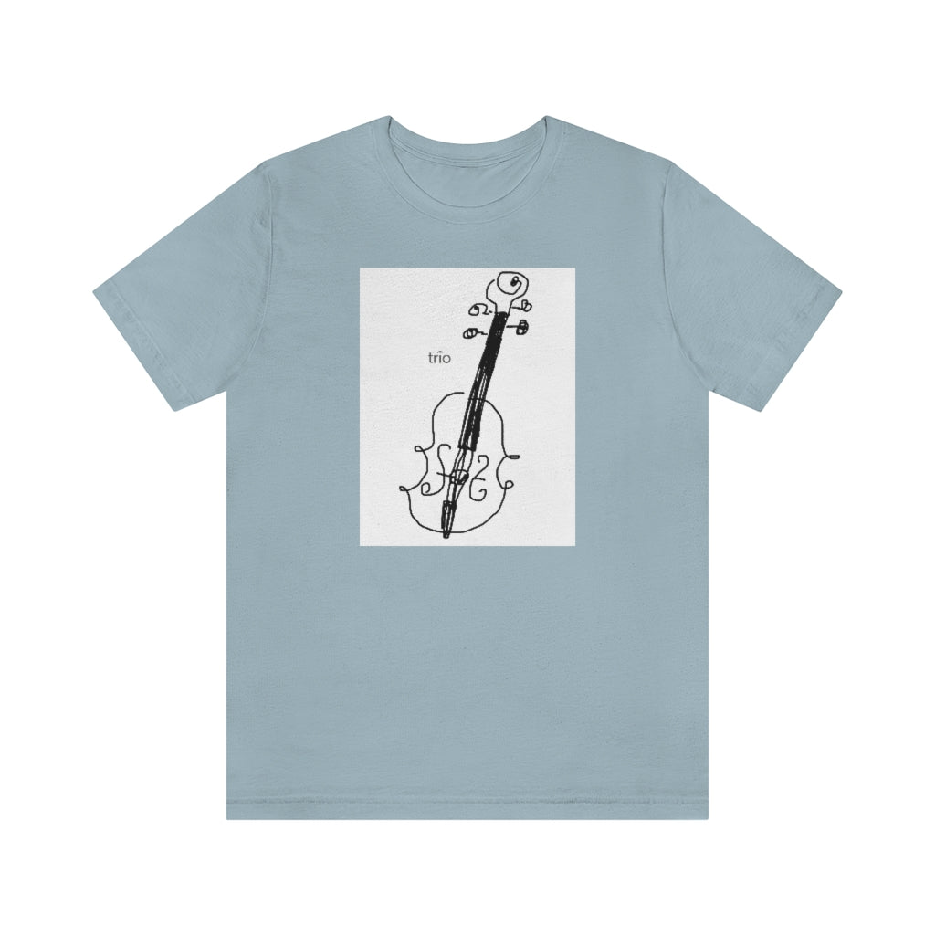 Violin Unisex Short Sleeve Tee