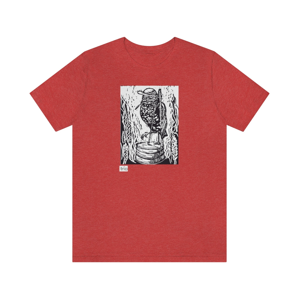 Owl & Washtub Bass Unisex Jersey Short Sleeve Tee