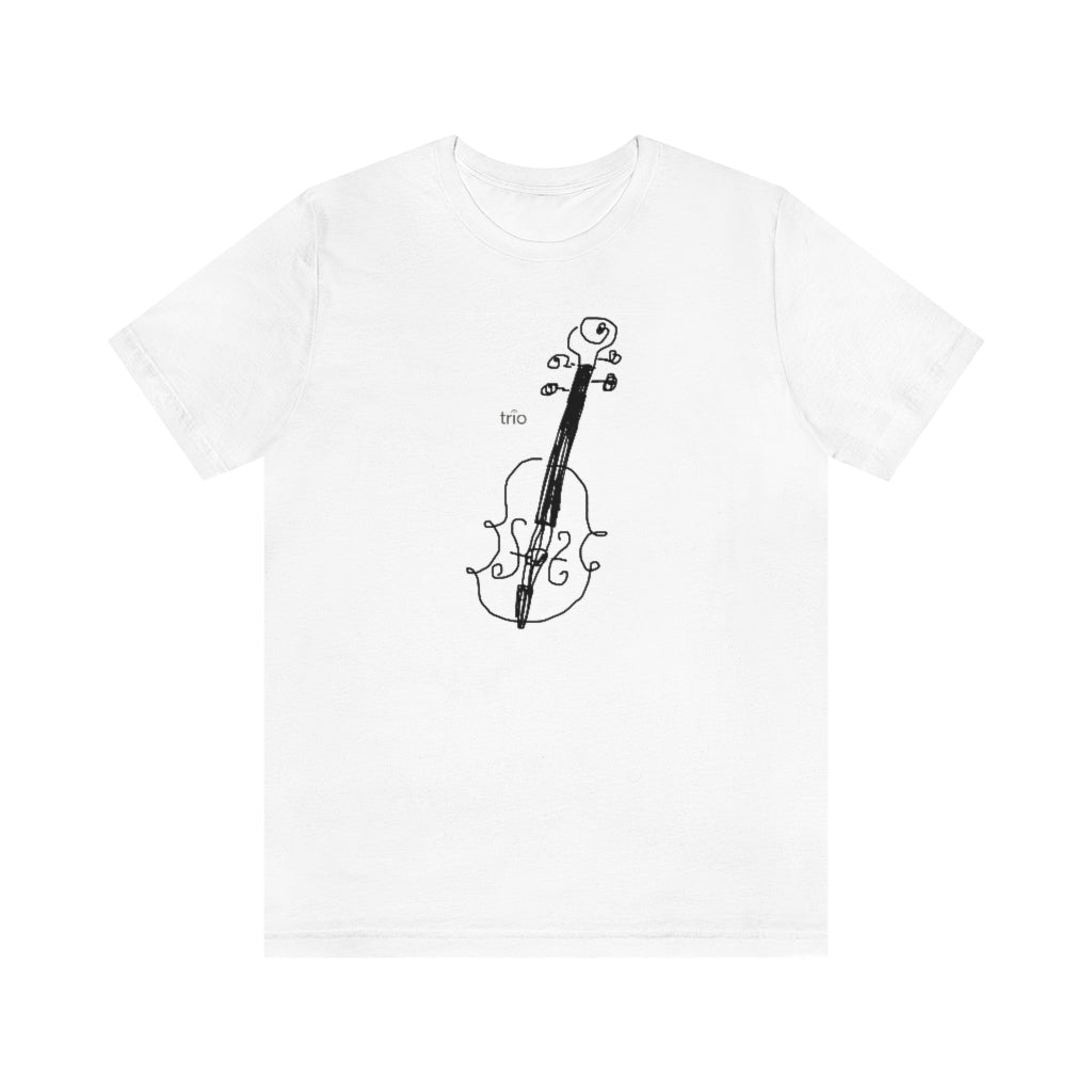 Violin Unisex Short Sleeve Tee