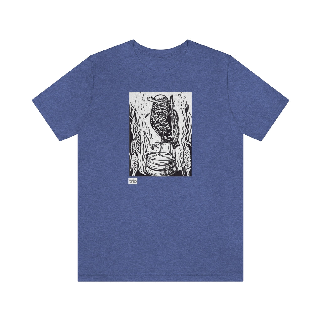 Owl & Washtub Bass Unisex Jersey Short Sleeve Tee