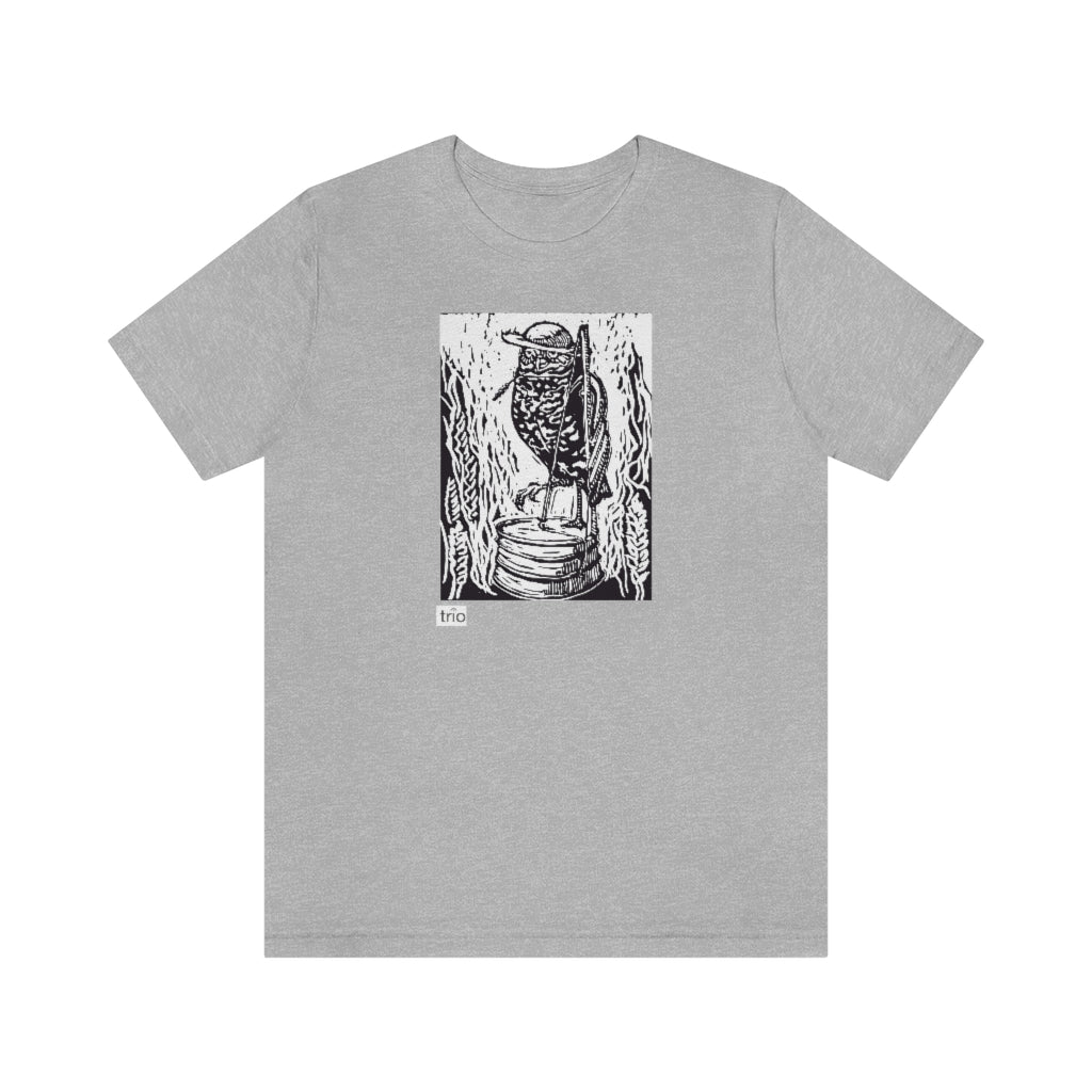 Owl & Washtub Bass Unisex Jersey Short Sleeve Tee