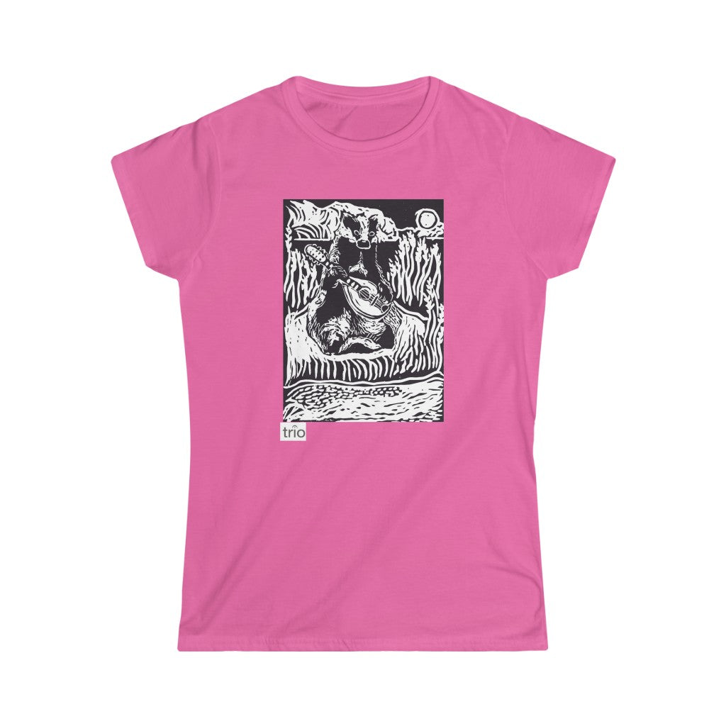 Badger & Mandolin Women's Softstyle Tee