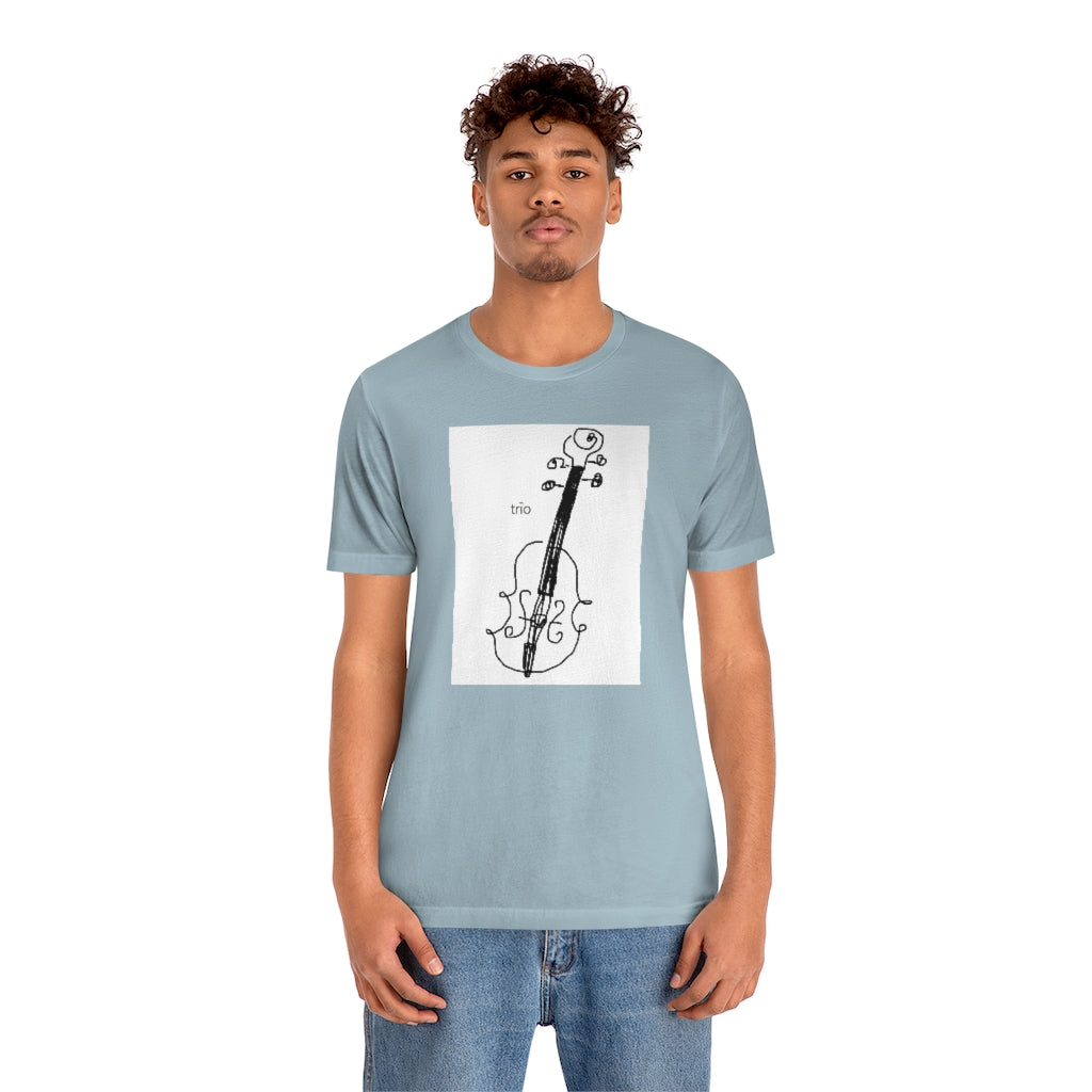 Violin Unisex Short Sleeve Tee