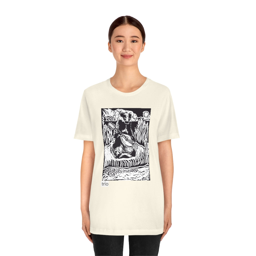 Badger & Mandolin Unisex Jersey Short Sleeve Tee